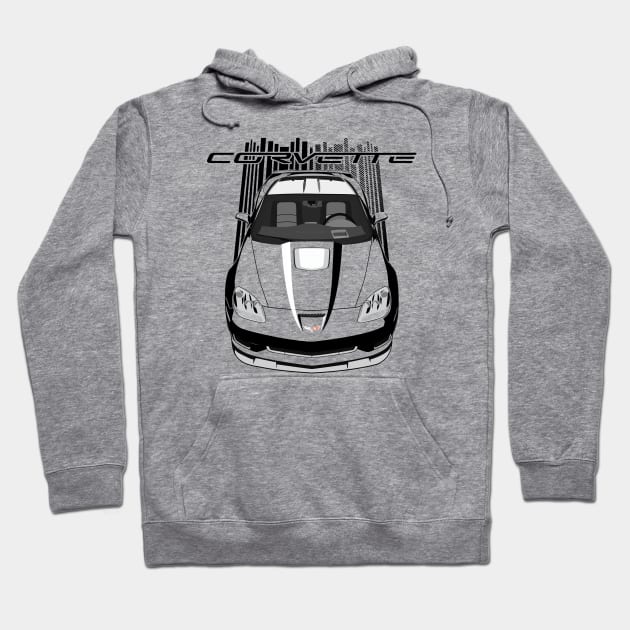 Corvette C6 ZR1 - Dark Transparent/Multi Color Hoodie by V8social